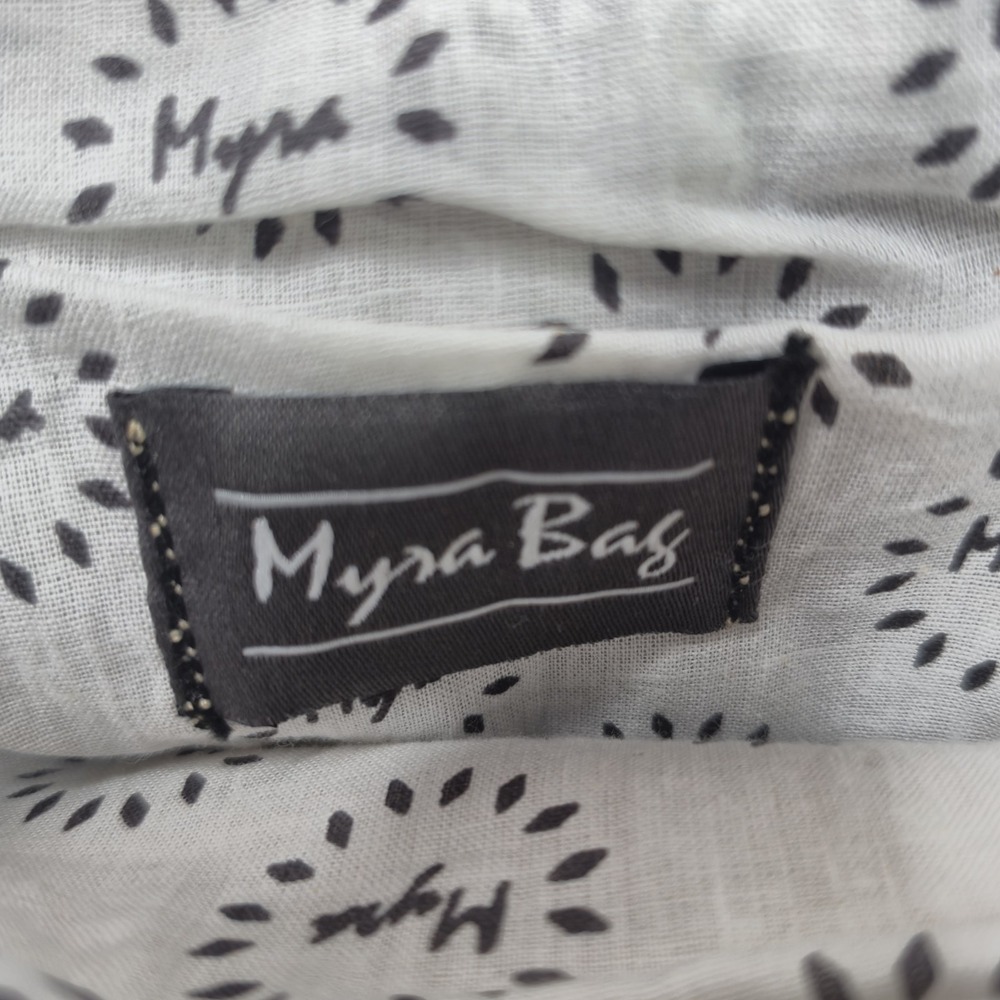 Myra Bag S-1912 Aztec Canvas Leather Pouch Clutch Wristlet Traveler New - Picture 8 of 9